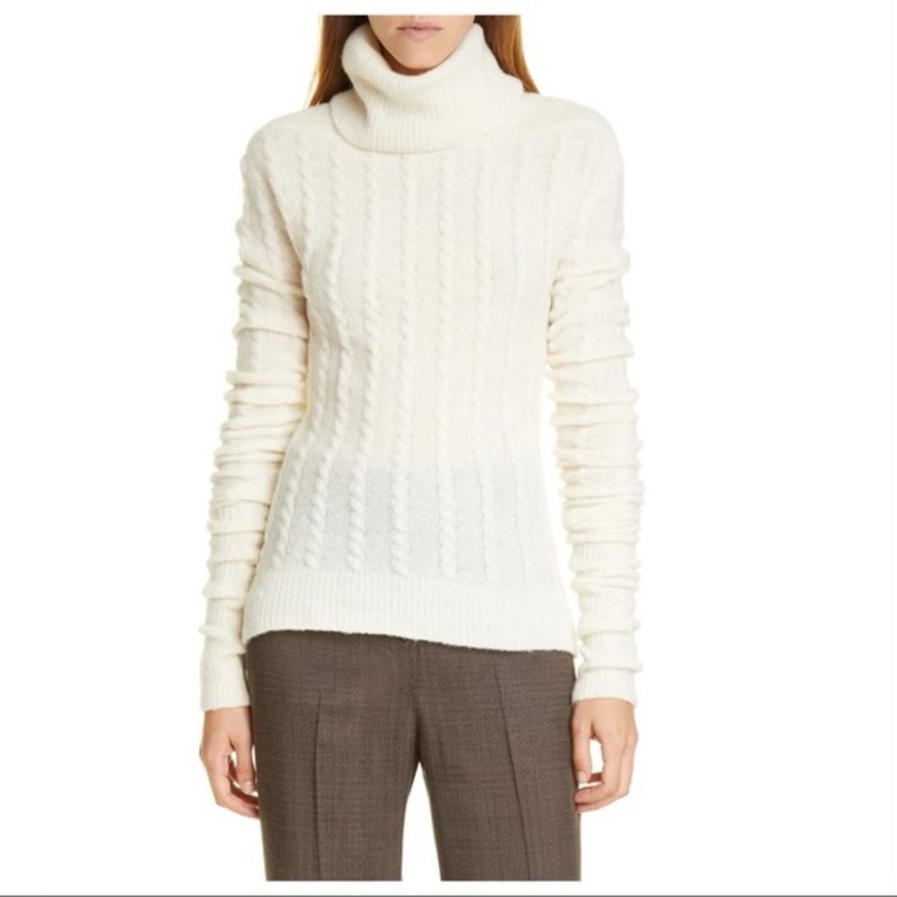 Jacquemus 'Le Maille Sofia' Sweater Cream FR 42 US 10 NWT! $420
